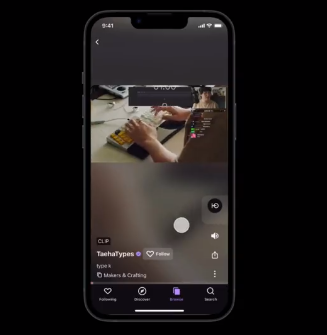 Twitch 跟风抖音，推出垂直滚动的视频流功能