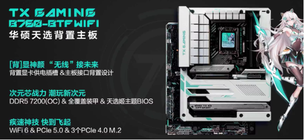 Papan induk belakang antara muka ASUS Z790 didedahkan: slot bekalan kuasa kad grafik menjadi tumpuan!