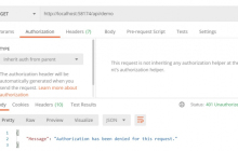 C# Asp.Net webAPI 中的授权属性有什么用？