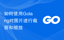 如何使用Golang对图片进行裁剪和缩放