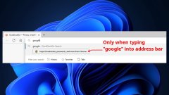 Edge's apparent requirement for users to import Chrome data when typing Google into the address bar remains