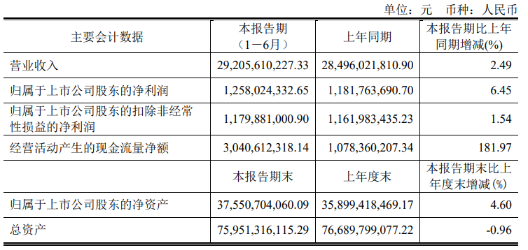 聞泰科技：上半年營收年增2.49%，淨利達12.58億元，創下292.06億元的新高