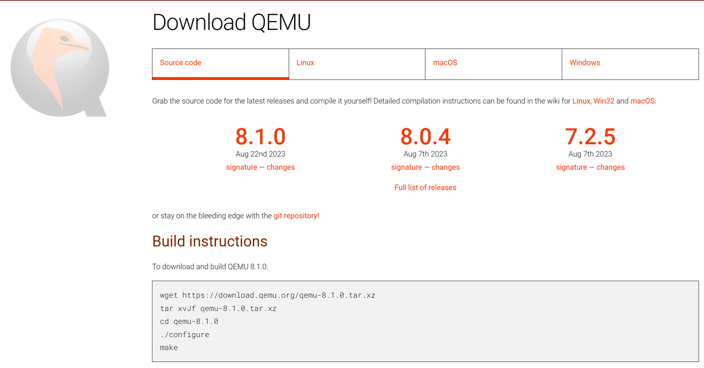 QEMU 8.1 发布：支持龙芯 LoongArch LSX 扩展，提升 CPU 性能的设备仿真模拟软件