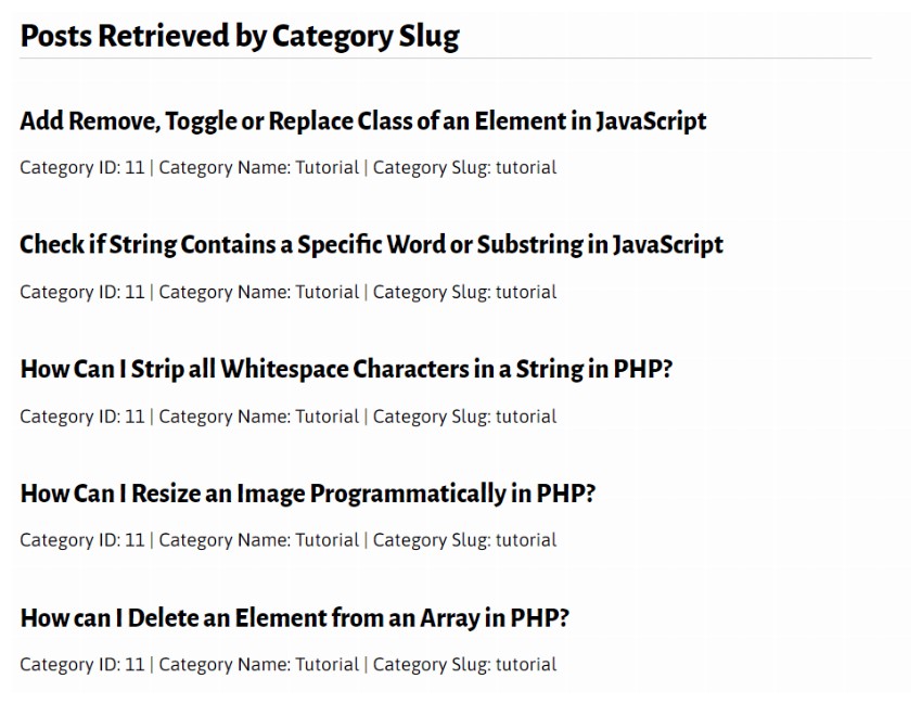 Filter taxonomies using WP_Query parameter