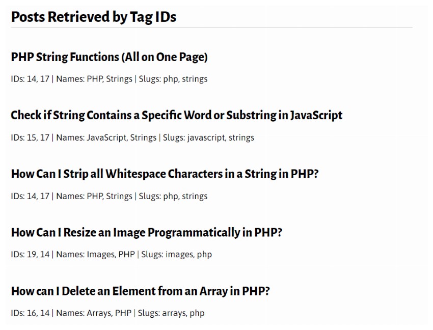 Filter taxonomies using WP_Query parameter