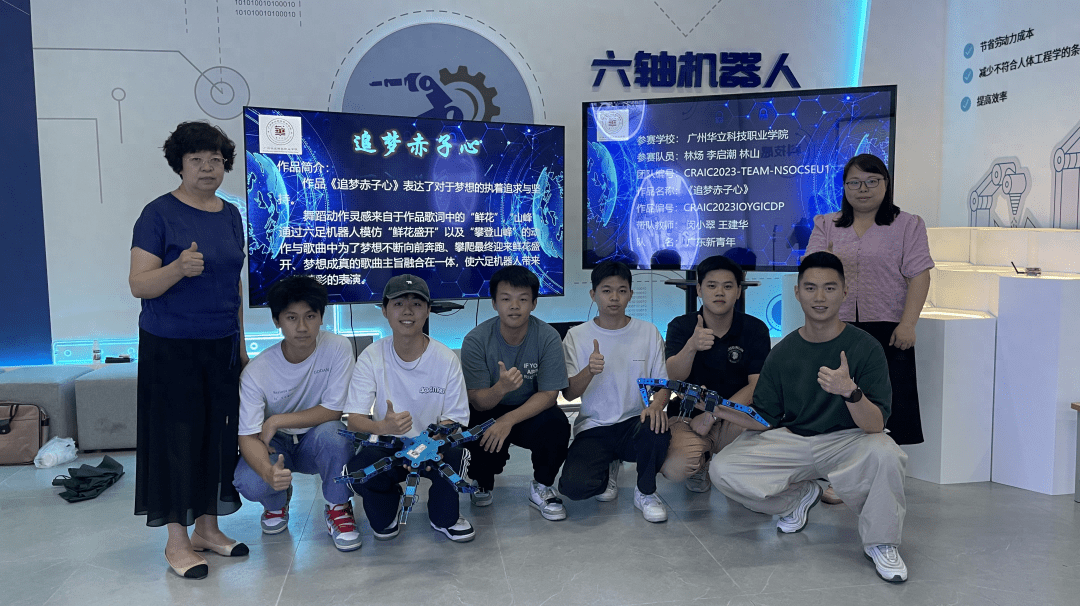 Kolej Vokasional Teknologi Guangzhou Holley sekali lagi mencapai keputusan cemerlang dalam Pertandingan Robotik dan Kepintaran Buatan China ke-25