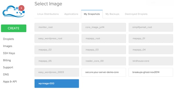 Erstellen Sie marktfähige Anwendungsbilder für den Weiterverkauf von Digital Ocean