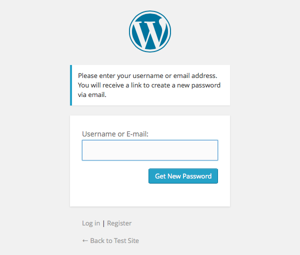 Building a Custom WordPress User Flow, Part Three: Password Reset