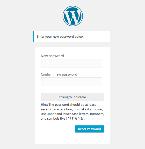 Building a Custom WordPress User Flow, Part Three: Password Reset