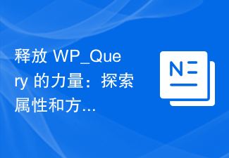 释放 WP_Query 的力量：探索属性和方法