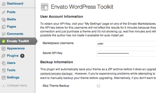 Enhance your theme: Integrate the Envato WordPress Toolkit plugin