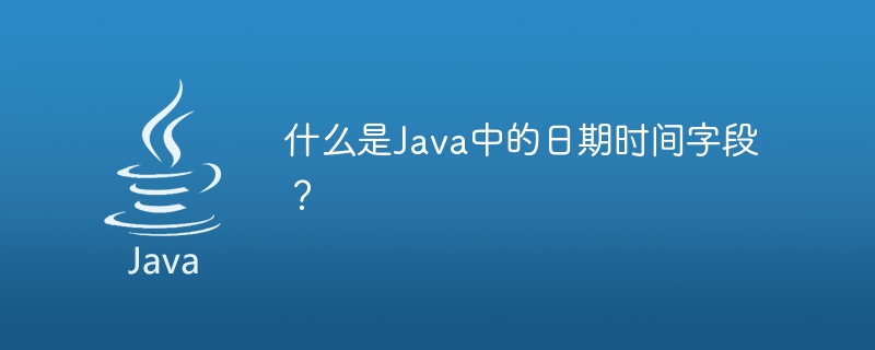 什么是Java中的日期时间字段？