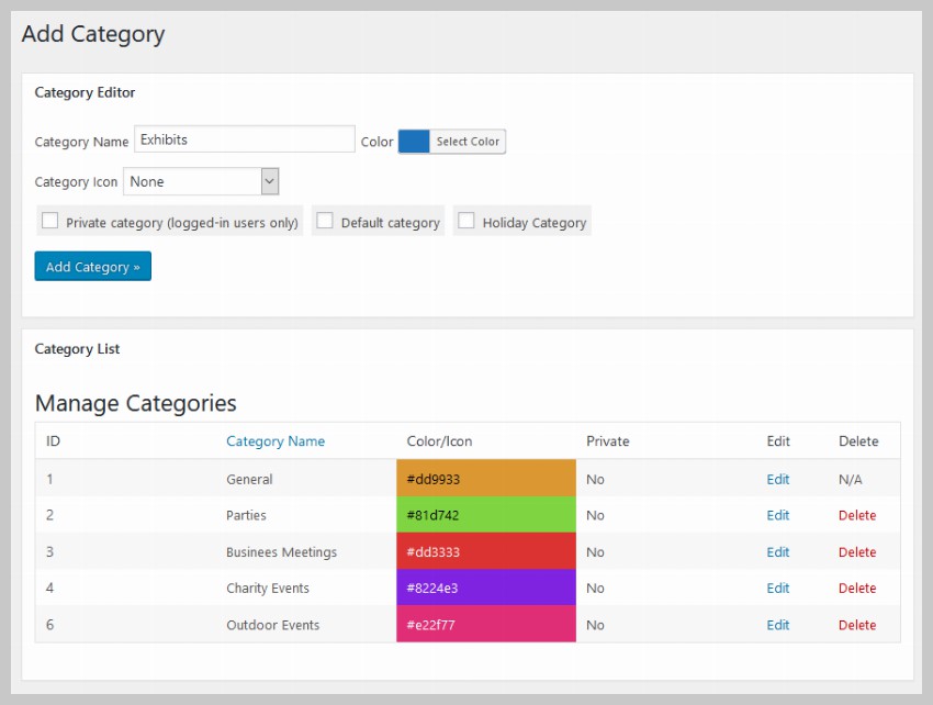 Pamerkan kalendar acara anda dengan pemalam kalendar WordPress percuma