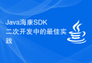 Java海康SDK二次开发中的最佳实践