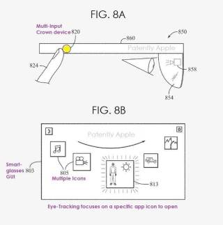 苹果两项 AR 眼镜专利获批:被动式散热设计、数字表冠交互方案