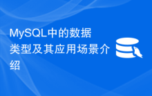 MySQL中的数据类型及其应用场景介绍