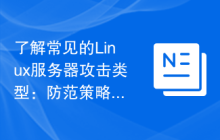 了解常见的Linux服务器攻击类型:防范策略和建议