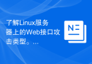 了解Linux服务器上的Web接口攻击类型。