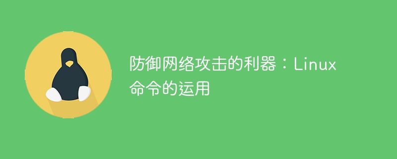 防禦網路攻擊的利器：Linux指令的運用