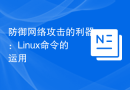 防御网络攻击的利器：Linux命令的运用
