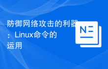 防御网络攻击的利器:Linux命令的运用