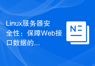 Linux伺服器安全性：保障Web介面資料的完整性。