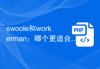 Swoole 또는 Workerman: 대규모 프로젝트에는 어느 것이 더 좋나요?