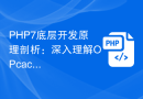 PHP7底层开发原理剖析：深入理解OPcache的工作原理