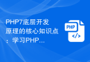 PHP7底层开发原理的核心知识点：学习PHP内核的关键概念和技术