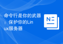 命令行是你的武器：保护你的Linux服务器