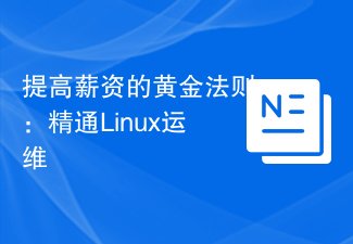 提高薪資的黃金法則：精通Linux維