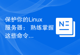 Linux サーバーを保護する: これらのコマンドをマスターしてください