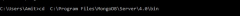 如何使用 mongos 命令运行 MongoDB shell？