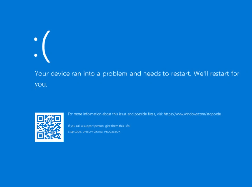 Bei Win11-Benutzern traten im August Probleme mit der Prozessorkompatibilität auf: Bluescreen-Problem aufgedeckt