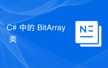 C# 中的 BitArray 类