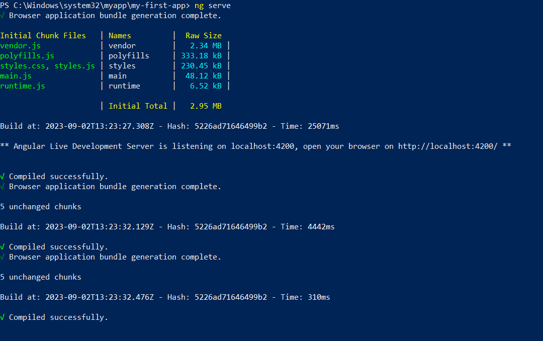 如何使用命令提示符在 Windows 11 或 10 上安装 Angular