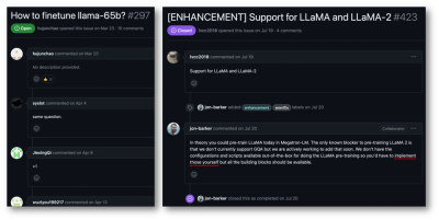 淘天集团与爱橙科技合作发布开源大型模型训练框架Megatron-LLaMA