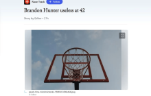 微软新闻推送AI生成讣告引发争议，称已故 NBA 球员“碌碌无为”