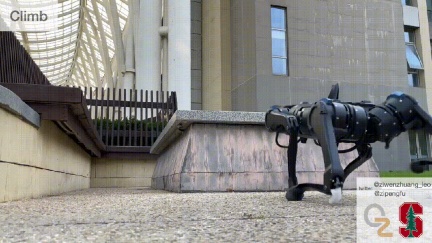 Climbing, jumping, and crossing narrow gaps, open source reinforcement learning strategies allow robot dogs to parkour