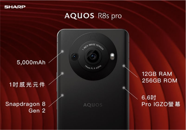 新潮旗舰手机AQUOS R8s Pro：引领超强摄像功能潮流