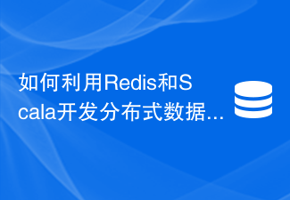 Comment développer des fonctions de structure de données distribuées à l'aide de Redis et Scala