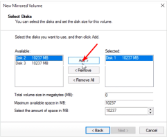 在 Windows 11 上配置 RAID 1 的步骤