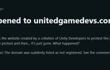 超过 500 名开发者联合在线关闭游戏内 Unity 广告，相关集体信网站域名神秘“过期”