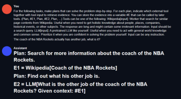 AI Agent 如何实现?6张4090 魔改Llama2:一句指令拆分任务、调用函数