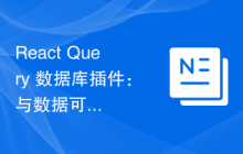 React Query 数据库插件：与数据可视化工具的对接实践