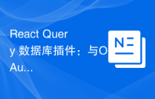 React Query 数据库插件：与OAuth认证的整合指南