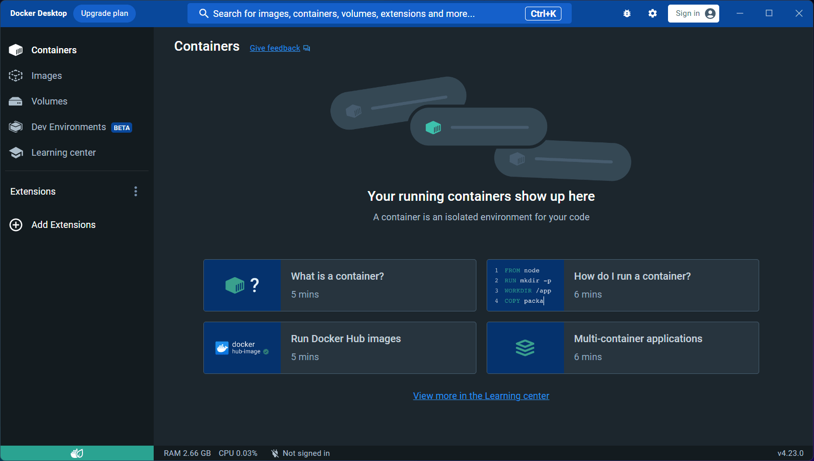 在 Windows 11 或 10 上使用 PowerShell 安装 Docker Desktop