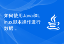如何使用Java和Linux脚本操作进行数据清洗