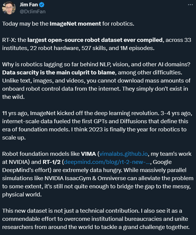 Le géant du deep learning DeepMind a réalisé des progrès révolutionnaires sur lensemble de données ImageNet, franchissant ainsi une nouvelle étape dans la recherche en robotique.