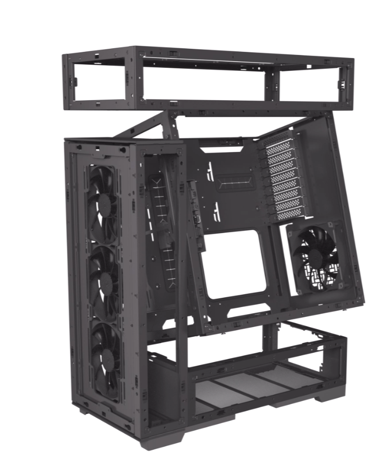 The newly launched ModFree modular design chassis: freely combine according to personal needs, prices start from $160